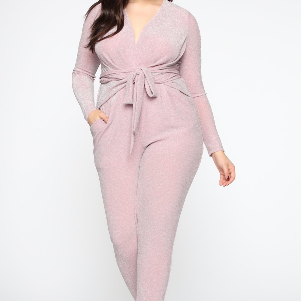 Blush jumpsuit